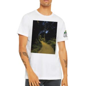 Supreme Court Gardens, Perth, WA (PEFR23-06) - Premium Unisex Crewneck T-shirt, Large Size